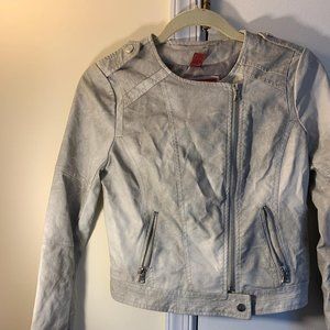 Girls faux leather jacket